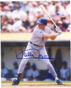 AUTOGRAPHED SIGNED photo WALLY JOYNER KC Royals