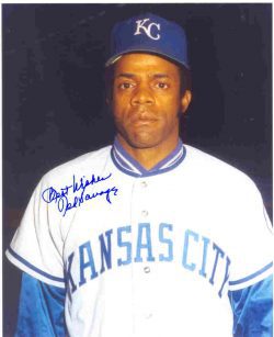 AUTOGRAPHED TED SAVAGE 8X10 Kansas City Royals Photo