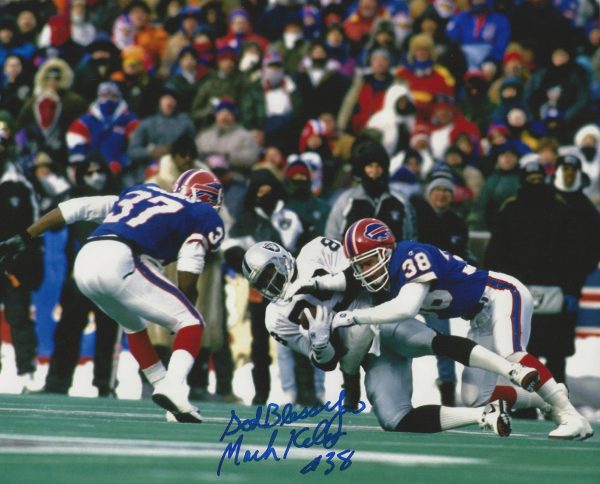 Autographed Mark Kelso  Buffalo Bills 8x10 Photo