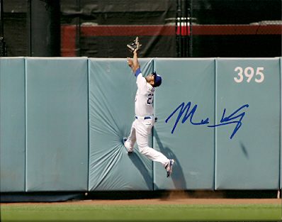 AUTOGRAPHED MATT KEMP 8x10 Los Angeles Dodgers photo - Main Line