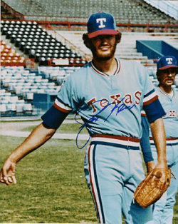 AUTOGRAPHED SIGNED photo JIM KERN Texas Rangers