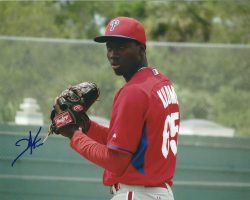 AUTOGRAPHED FRANKLYN KILOME 8X10 Philadelphia Phillies Photo