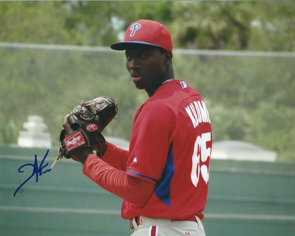 AUTOGRAPHED FRANKLYN KILOME 8X10 Philadelphia Phillies Photo