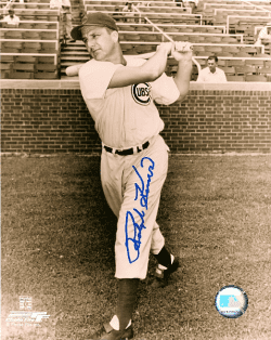 Autographed RALPH KINER 8x10 Chicago Cubs  Photo