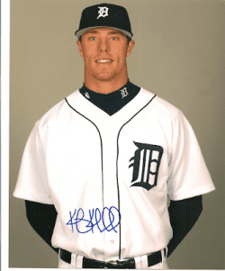 AUTOGRAPHED  photo KODY KIRKLAND  Detroit Tigers