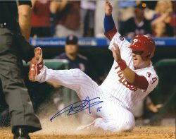 AUTOGRAPHED ANDREW KNAPP 8X10 Philadelphia Phillies Photo
