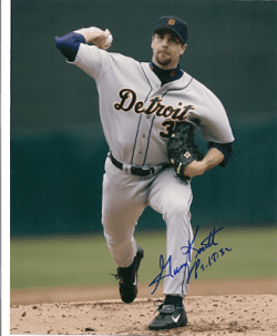AUTOGRAPHED  photo GARY KNOTTS  Detroit Tigers