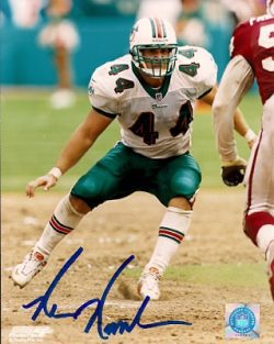 Autographed ROB KONINA Miami Dolphins  photo