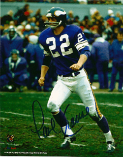 Autographed PAUL KRAUSE photo - Minnesota Vikings