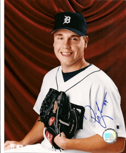 AUTOGRAPHED  photo PRESTON LARRISON  Detroit Tigers