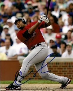 AUTOGRAPHED  photo CARLOS LEE Houston Astros