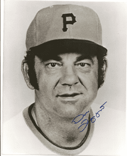 AUTOGRAPHED DON LEPPERT 8x10 Pittsburgh Pirates Photo