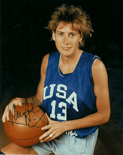 Autographed  NANCY LIEBERMAN  photo - WNBA