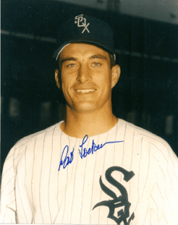 AUTOGRAPHED  photo BOB LOCKER Chicago White Sox
