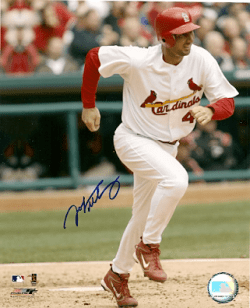 AUTOGRAPHED  JOHN MABRY St. Louis Cardinals photo