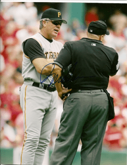 AUTOGRAPHED  PETE MACKANIN 8x10 Pittsburgh Pirates Photo