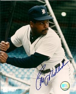 AUTOGRAPHED  photo BILL MADLOCK Detroit Tigers