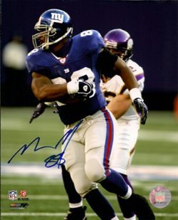 Autographed MICHAEL MATTHEWS New York Giants photo