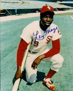 AUTOGRAPHED photo LEE MAYE Chicago White Sox
