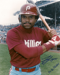 AUTOGRAPHED  FRANCISCO MELENDEZ 8x10 Philadelphia Phillies Photo