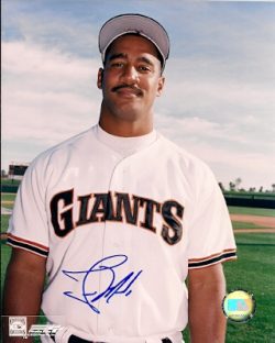 AUTOGRAPHED LUIS MERCEDES San Francisco Giants Photo