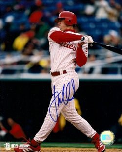 AUTOGRAPHED JASON MICHAELS photo  Philadelphia Phillies