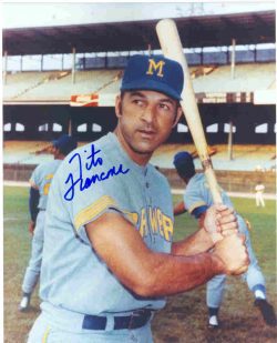 AUTOGRAPHED TITO FRANCONA 8x10 Milwaukee Brewers Photo
