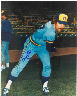 AUTOGRAPHED PETE LADD 8x10 Milwaukee Brewers Photo