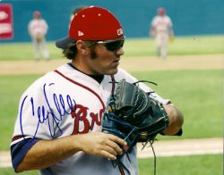 AUTOGRAPHED CORKY MILLER Atlanta Braves photo