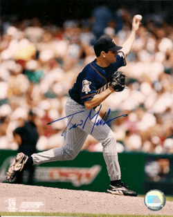 AUTOGRAPHED  photo WADE MILLER Houston Astros
