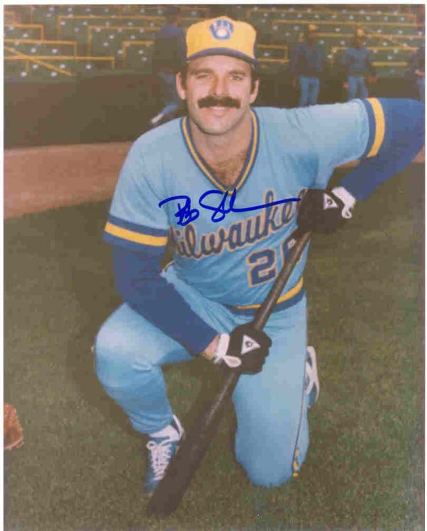 AUTOGRAPHED SIGNED photo BOB SKUBE Milwaukee Brewers