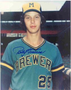 AUTOGRAPHED BILLY TRAVERS 8x10 Milwaukee Brewers Photo