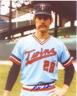 AUTOGRAPHED SIGNED photo MAC SCARCE Minnesota Twins