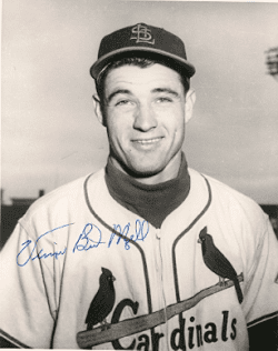 AUTOGRAPHED  VINEGAR BEND MIZELL St. Louis Cardinals photo