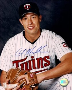 AUTOGRAPHED CHAD MOELLER -  Minnesota Twins photo