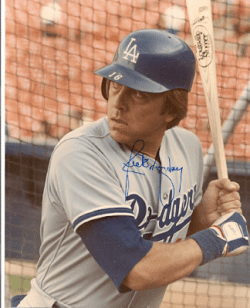 AUTOGRAPHED  RICK MONDAY 8x10  Los Angels Dodgers photo