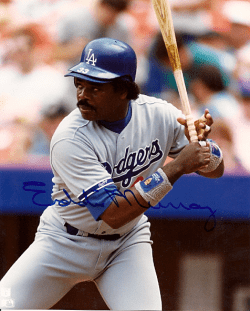 Autographed EDDIE MURRAY Los Angeles Dodgers  Photo