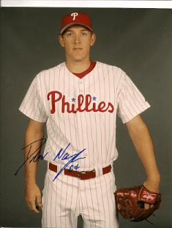 AUTOGRAPHED photo DREW NAYLOR Philadelphia Phillies