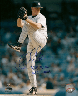 AUTOGRAPHED JEFF NELSON 8x10 New York Yankees Photo