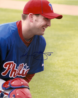 AUTOGRAPHED photo KEVIN NELSON Philadelphia Phillies