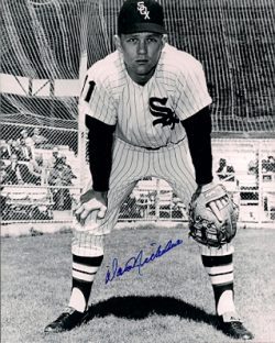 AUTOGRAPHED  photo DAVE NICHOLSON Chicago White Sox