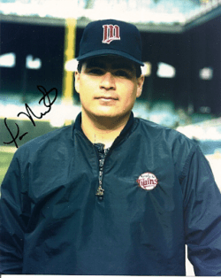AUTOGRAPHED TOM NIETO - Minnesota Twins photo