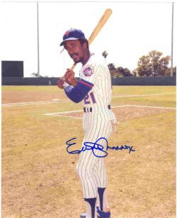 AUTOGRAPHED  photo ELLIOTT MADDOX New York Mets