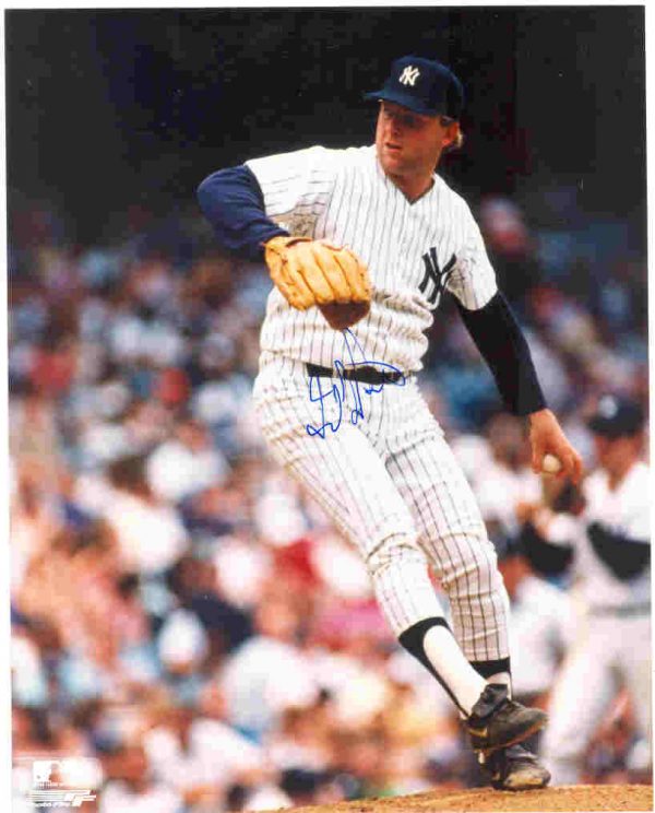 AUTOGRAPHED SIGNED photo DAVE LaPOINT NY Yankees