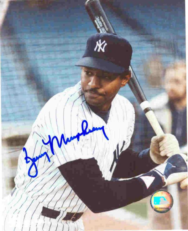 AUTOGRAPHED JERRY MUMPHREY 8x10 New York Yankees Photo