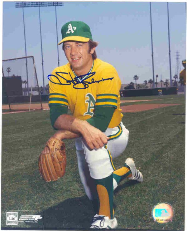 AUTOGRAPHED SIGNED photo STAN BAHNSEN Oakland A's