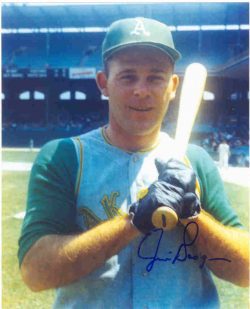 AUTOGRAPHED SIGNED photo JIM GOSGER #2 Oakland A's