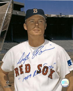 AUTOGRAPHED SYD O'BRIEN  Boston Red Sox photo