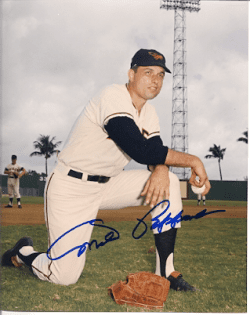 AUTOGRAPHED MILT PAPPAS 8x10 Baltimore Orioles Photo