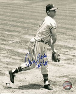 AUTOGRAPHED photo ANDY PAFKO Milwaukee Braves